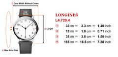 [Near MINT] Longines L4.720.4 Grande Classic White Roman Dial Quartz Men Watch