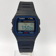 USED Casio F-91W Module 583 Digital Chronograph Watch
