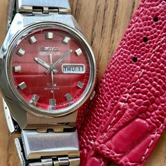 Vintage 1973 Seiko 5 Actus SS 6106-8680 On Original Bracelet – Proof Of Service