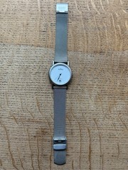 SKAGEN Swiss 6LSS Mesh Band Quartz Analog Men’s Watch New Battery