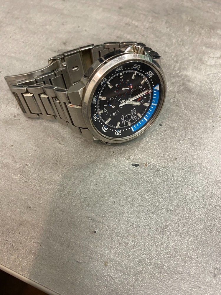 Citizen Eco-Drive Endeavor Chronograph Stainless Steel Men’s Wristwatch