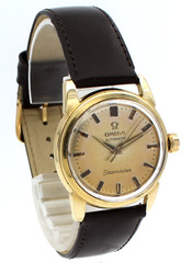 Vintage Omega SEAMASTER 14k Gold Automatic 31.5mm Men’s Dress Watch c. 1958