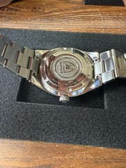 Nivada Grenchen F77 Stainless Steel 37mm Blue Dial – PERFECT CONDITION