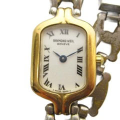 Raymond Weil 5879 Women’s Quartz Bangle Watch Silver Gold Stainless Steel 23mm A