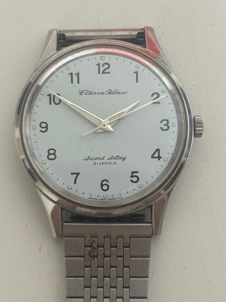 Citizen Homer Second Setting Mechanical Watch