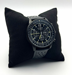 Citizen Eco-Drive Sport Casual Black Dial Chronograph Men’s Watch 44m CA4505-04E