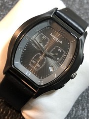 Kenneth Cole New York Men’s Chronograph Watch Barrel/Tonneau Shape New Battery