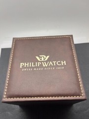 Mens Philip Watch. Swiss Made Modelo 16802. 100ATM. 3 Jewels.