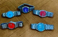 Lot of vintage seiko 5 Men’s Automatic Watch Day & Time 6309