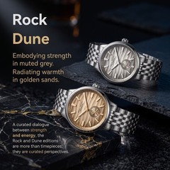 Seagull Natural Series Automatic Mechanical Watch 6180 Polaris Wave Dial 40mm