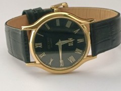 Vintage Seiko Quartz Japan Made Black Dial Men’s Wrist Watch Looking Good