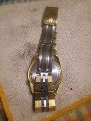 Bulova Accutron 2182 Day Date, N6, Gold tone Diamond Dial, Working Accurate