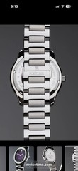 Icetime Hollywood 45mm Purple Dial Diamond Markers Date Quartz 50m Watch