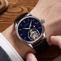 Aesop Starry Sky Flying Tourbillon Mechanical Man Watch Sapphire Luxury 7049