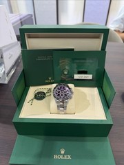 Rolex Daytona Chronograph, Black dial and Ceramic Bezel, 2021 FULL SET! 116500LN