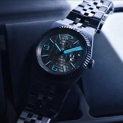 PAGANI DESIGN Honeycomb Baby Blue Dial Automatic Miyota Movement Watch for Men