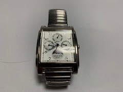 SEIKO Alba Vient Triple Calendar Sun Moon Dial Watch Replaced Strap