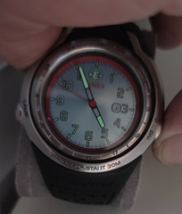 Vintage Timex Expedition Adventure Tech T41641 Flashlight Watch – Tested & Worki
