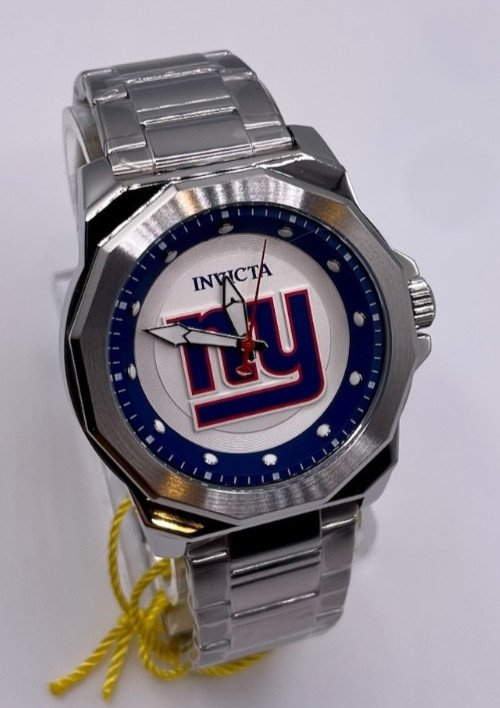 Invicta NFL New York Giants Men’s Watch – 42mm, Steel (47926)