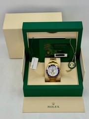 2023 Rolex Yacht-Master II 44mm 116688 18K Yellow Gold White Dial