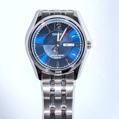Casio MTP-1335 Analog Watch White Dial Silver – Plumtree