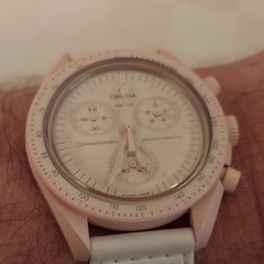 OMEGA x Swatch MoonSwatch Mission to Venus Chronograph Quartz 42mm Box Papers