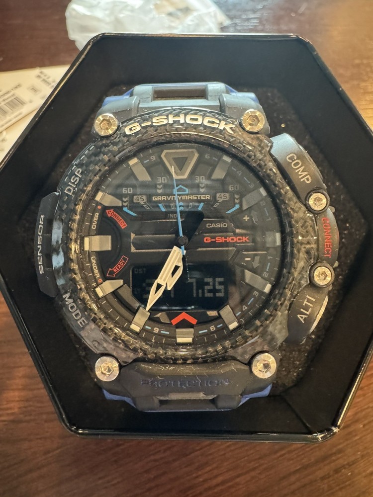 GSHOCK GR-B200-1A2 GRAVITY MASTER Blue Band