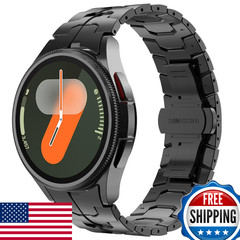 FULLIFE Band for Samsung Galaxy Watch 7 6 5 4 FE 40 44mm Stainless Steel – No Ga