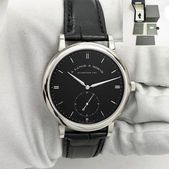 2025 A. Lange & Sohne Grand Saxonia 307.029 40MM Black 18K White Gold Box Paper