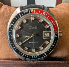 Vintage 1970 Bulova Snorkel Automatic 666 Ft Devil Diver Coke Bezel – RUNNING