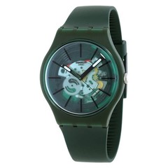 Swatch Revealed In The Forest Quartz Green Dial Unisex Watch SO29G111