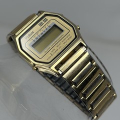 Vintage Pulsar Stretch Band Alarm Chronograph Digital Watch 300314 Y799-5009 7”