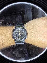 Casio G-Shock Camouflage Dial Series Analog-Digital Watch GA-100CF-1 (A1G013716)