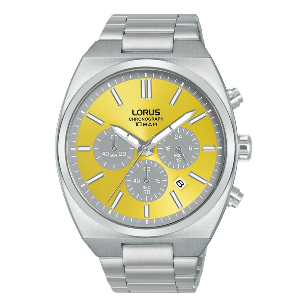 Lorus Gents 43mm Stainless Steel Sports Watch RT367KX9