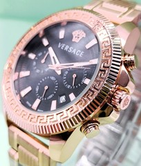 Amazing Versace Date Indicator Chronograph Analog Quartz Men’s Wrist Watch