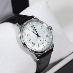 Orient Classic 38mm Silver Dial Seconds Hand Automatic Watch RA-AP0104S