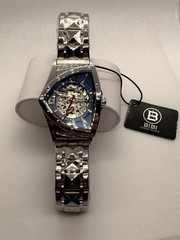 BIBI Luxury Automatic triangular Skeleton Watch 37mm– New with Box & Tags