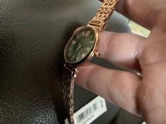 Anne Klein womens watch new batt unused rose gold tone fit to 7 in wrist nice!