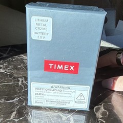 Timex Timecenter Men’s Blue Dial Quartz Day/Date 30m SS Expansion Band w/ Box