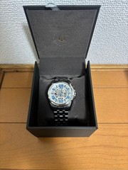 Bulova Automatic Watch White Blue