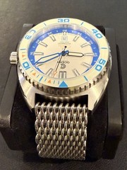 NIOB Ocean Crawler Core Diver – Spring Time – Full Lume Blue – 2 Straps Included
