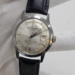 Vintage Paul Peugeot 17 Jewels Shockresistant Date A-3000 Men’s Wrist Watch