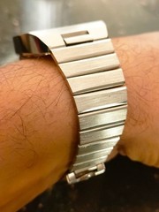 1970’s Rare Vintage Digital Sorna 2599 Jump Hour Blue Edition Switzerland