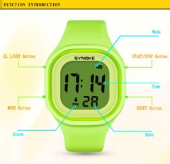 Kids Boys Girls Sport Digital Watch Electronic Waterproof Wrist Watch Child Gift