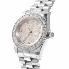 EON 1962 Genuine Meteorite Face Swiss Movement Watch in Stainless Steel