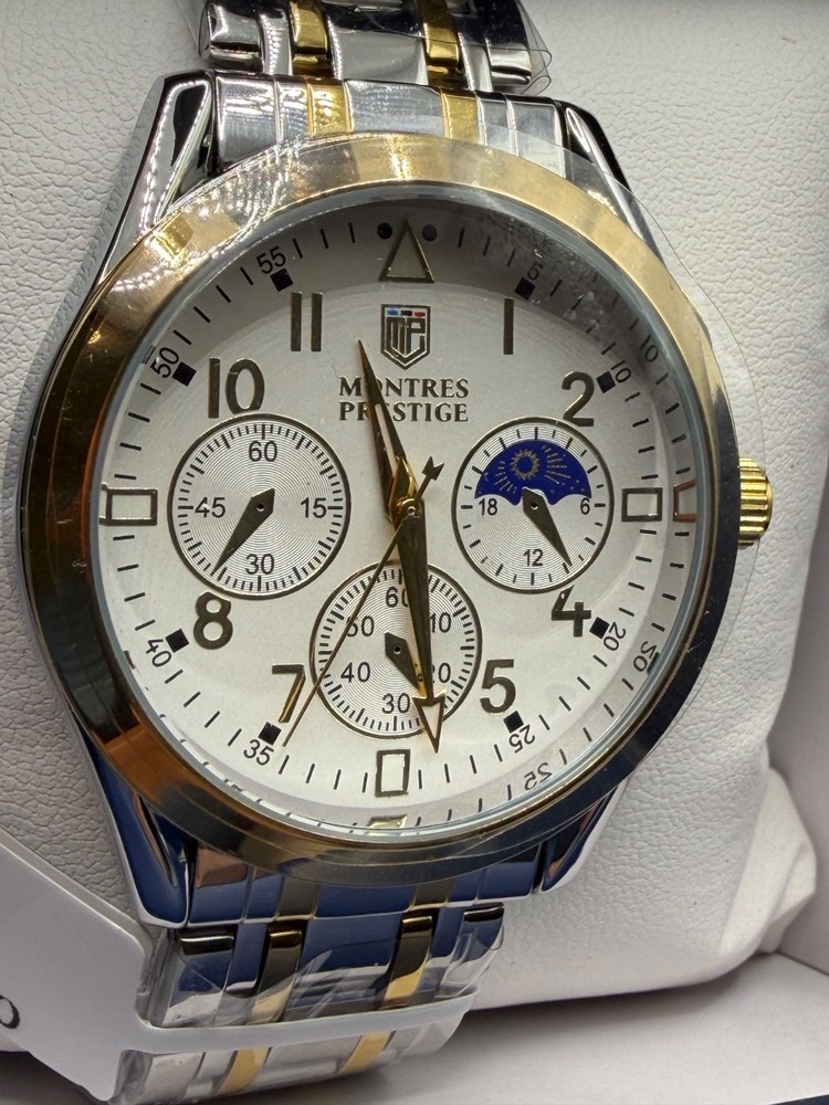 MPW-0050 MONTRES PRESTIGE X INVICTA MEN’S WATCH – 40MM STEEL GOLD (MPW-0050)
