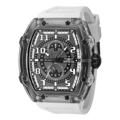 Invicta Racing Cyclone Men’s Watch – 48.5mm, White (48719)