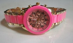 Women’s Pink, White, Mint Bracelet Boyfriend Fashion Casual Watch