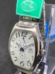 Orient Automatic Dress Wristwatch WV0071EZ Tonneau Style Vintage wrist 20cm