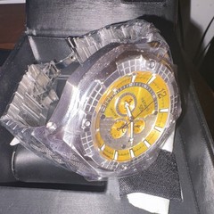 Renatō SS Mostrō 55 Limited Edition 42/50 In Steel/yellow